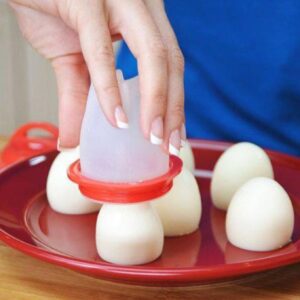 Forma Silicone para Cozinhar Ovos Gourmet 6pç Gifthome