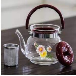 Chaleira de Vidro com Infusor 1,6litros GP Inox