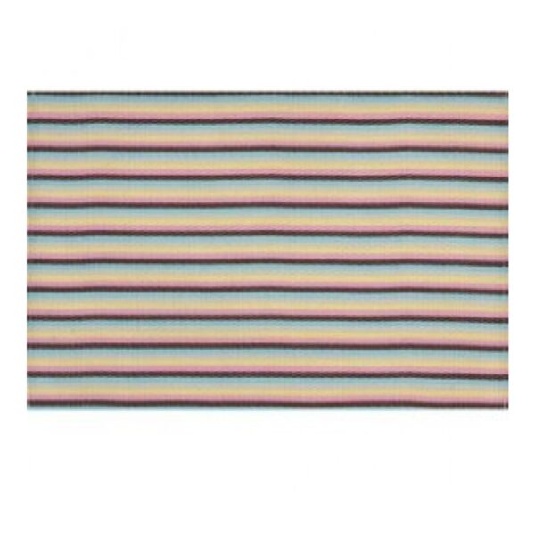 Loja Casa Canto - Americanos - Americano Tramix Listrado Poliéster 44x29cm 10un Copa & Cia