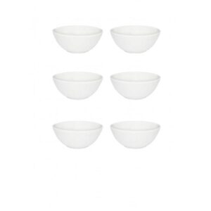 Loja Casa Canto - Sopeira e Bowls - Jogo Bowls 600ml Porcelana Branca 6un Oxford
