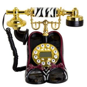 Loja Casa Canto - Telefone Retrô - Telefone Retro Mesa Sapato