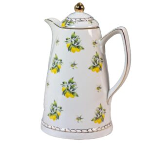 Loja Casa Canto - Garrafas Térmicas - Garrafa Térmica Porcelana 990ml Lemon Wolff