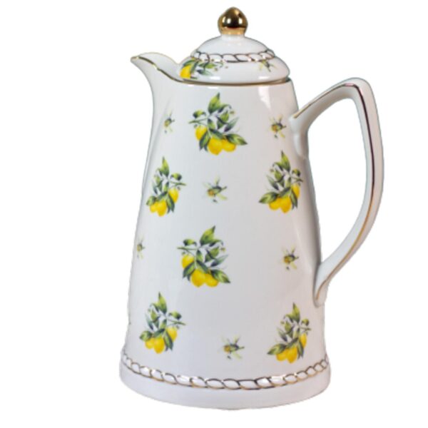 Loja Casa Canto - Garrafas Térmicas - Garrafa Térmica Porcelana 990ml Lemon Wolff