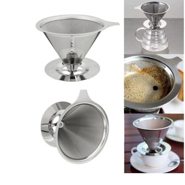 Loja Casa Canto - Filtro para Café - Filtro para Café Reutilizável Inox Mimo Style