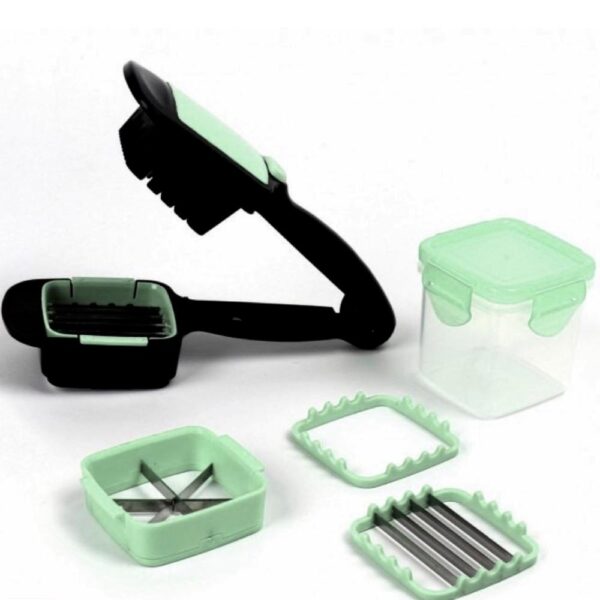 Loja Casa Canto - Fatiadores e Raladores Profissionais - Cortador Fatiador Vegetais Multiuso 5 em 1 Quick Cutter Hudson