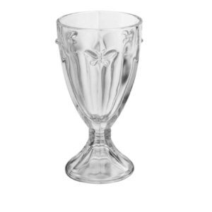 Loja Casa Canto - Taças de Vidro - Jogo Taças Borboleta Transparente 240ml 6un BonGourmet
