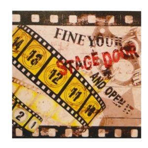 Loja Casa Canto - Quadros Decorativos - Jogo 3un Tela Impressa Cinema 40x40x3cm Goods Br