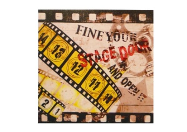 Loja Casa Canto - Quadros Decorativos - Jogo 3un Tela Impressa Cinema 40x40x3cm Goods Br