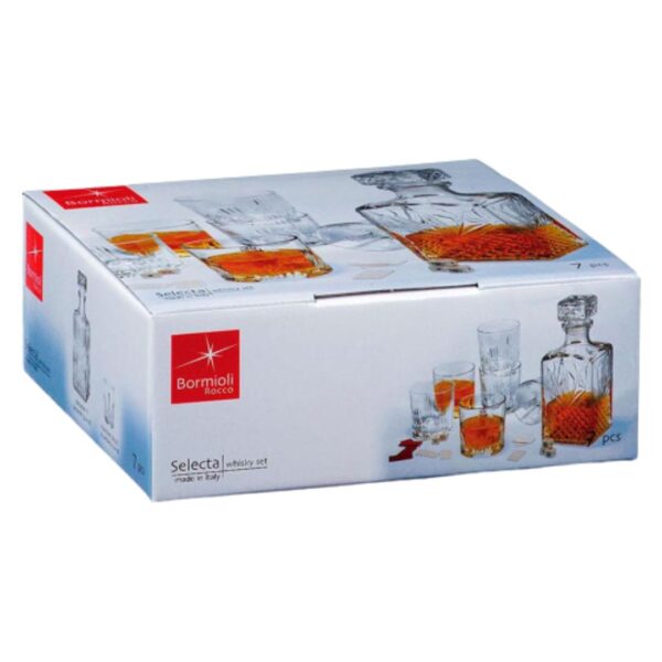 Licoreira com 6un Copos Seleta 285ml Bormioli