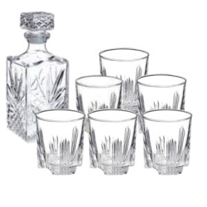 Licoreira com 6un Copos Seleta 285ml Bormioli