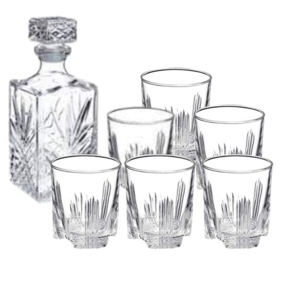 Licoreira com 6un Copos Seleta 285ml Bormioli