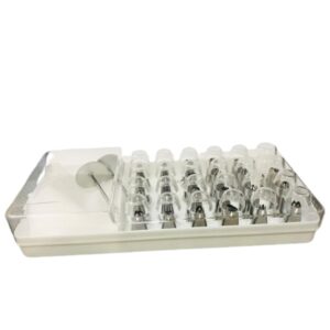 Decoração para Bolo 23 Bicos de Inox e 2 Sacos Decorador