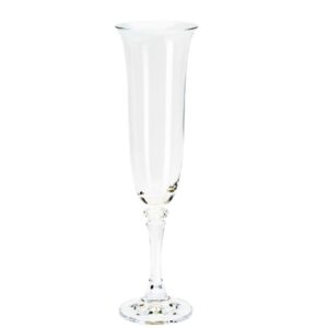Jogo de Taças para Champanhe Cristal Kleopatra 175ml 6un Bohemia