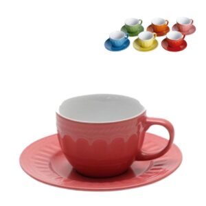Jogo Xícaras para Chá Colors 210ml 6un Class