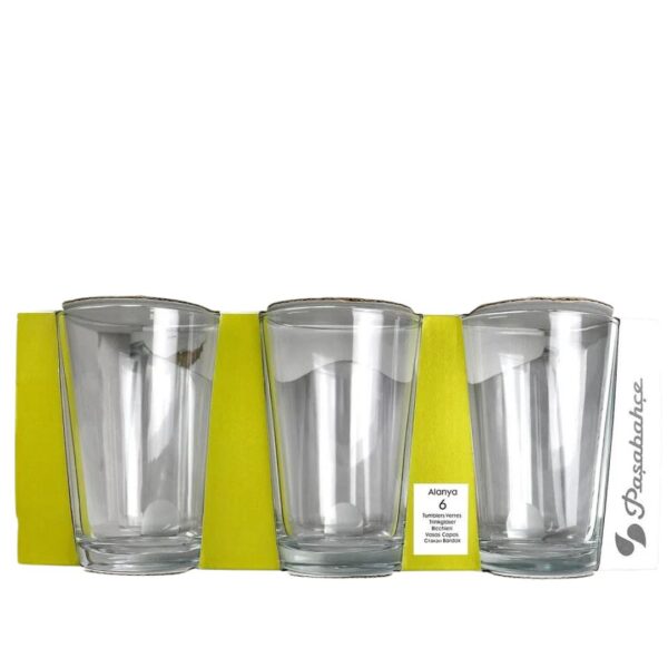 Jogo de Copos Alanya Água,Cerveja,Suco 200ml 12pç Pasabahce