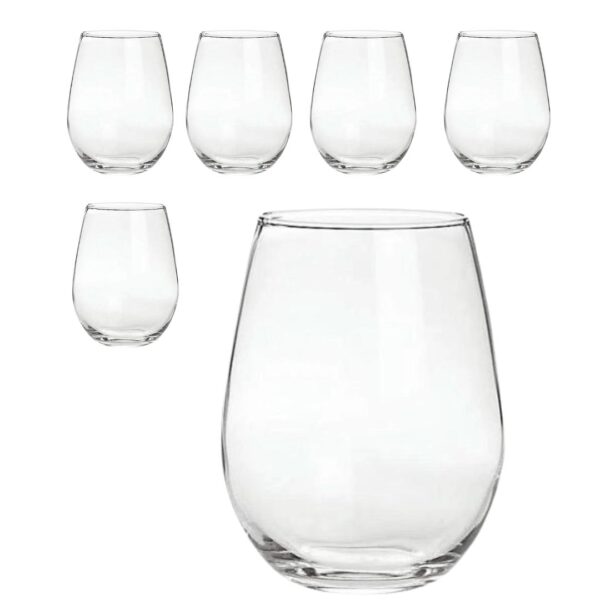 Jogo de Copos Água, Cerveja, Suco 420ml 6pç Pasabahce