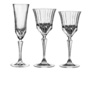 Jogo Taças Cristal Muse Transparente Lapidadas