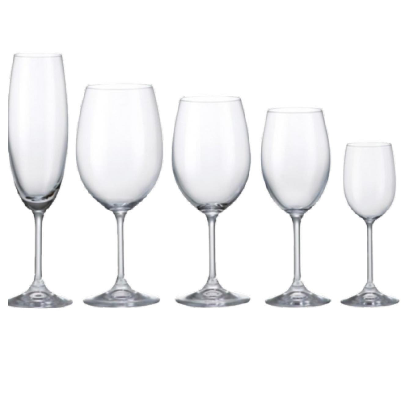 Jogo Taças e Copos Cristal Ecologico Gastro 48un Bohemia - Image 3