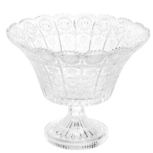 Centro de Mesa Cristal com Pé Starry 19x17,5cm Wolff