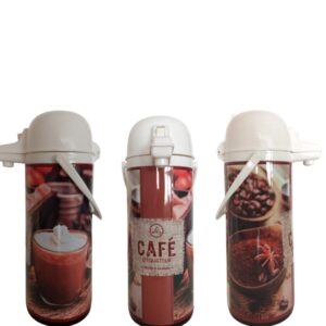 Garrafa Termica 1,9litros Cafe, Leite com Ampola de Vidro Zahav