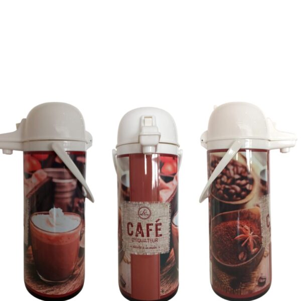 Garrafa Termica 1,9litros Cafe, Leite com Ampola de Vidro Zahav