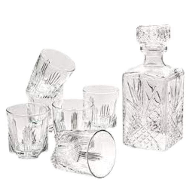 Licoreira com 6un Copos Seleta 285ml Bormioli