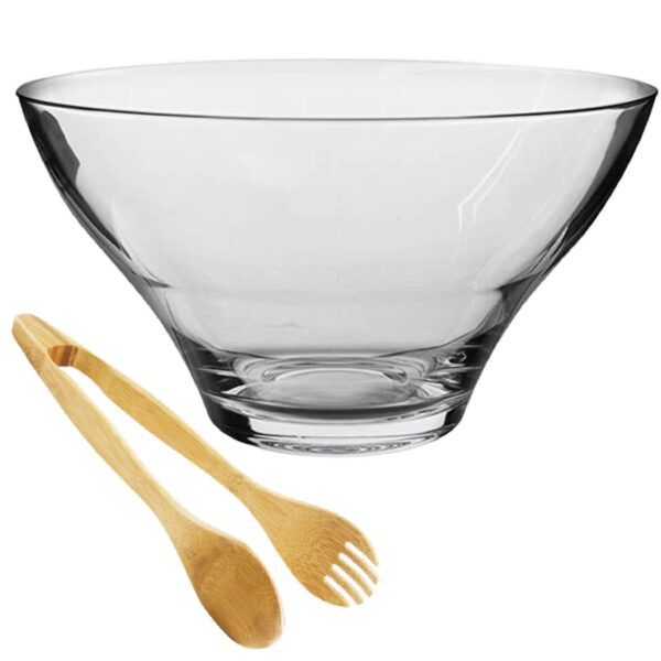 Saladeira de Vidro Turquia Ophelia 26x14,5cm Pasabahce