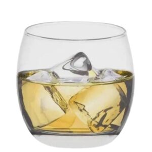 Jogo Copos para Whisky Barrel 340ml 8un Pasabahce
