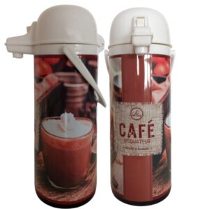 Garrafa Termica 1,9litros Cafe, Leite com Ampola de Vidro Zahav