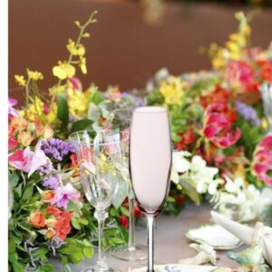 Jogo de Taças para Champanhe Gastro Cristal Ecologico 220ml Rosa Millennial Bohemia