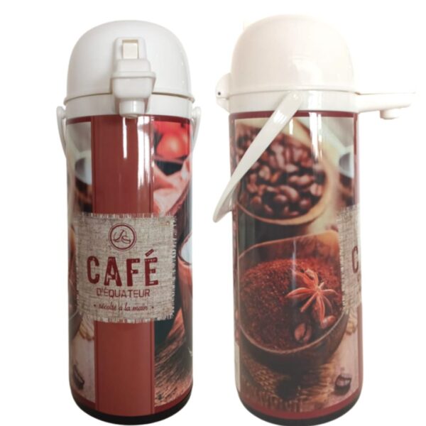 Garrafa Termica 1,9litros Cafe, Leite com Ampola de Vidro Zahav