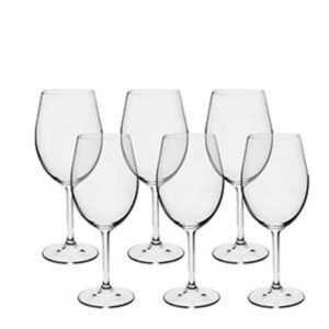Jogo de Taças Cristal Ecol Gastro Titanio 580ml 6un Bohemia