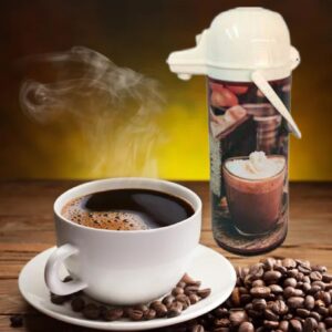 Garrafa Termica 1,9litros Cafe, Leite com Ampola de Vidro Zahav