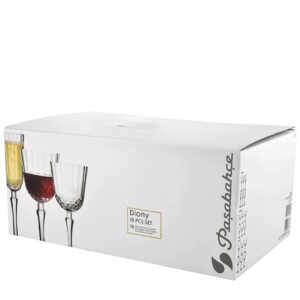 Jogo de Taças Diony Vidro da Turquia 18un Pasabahce