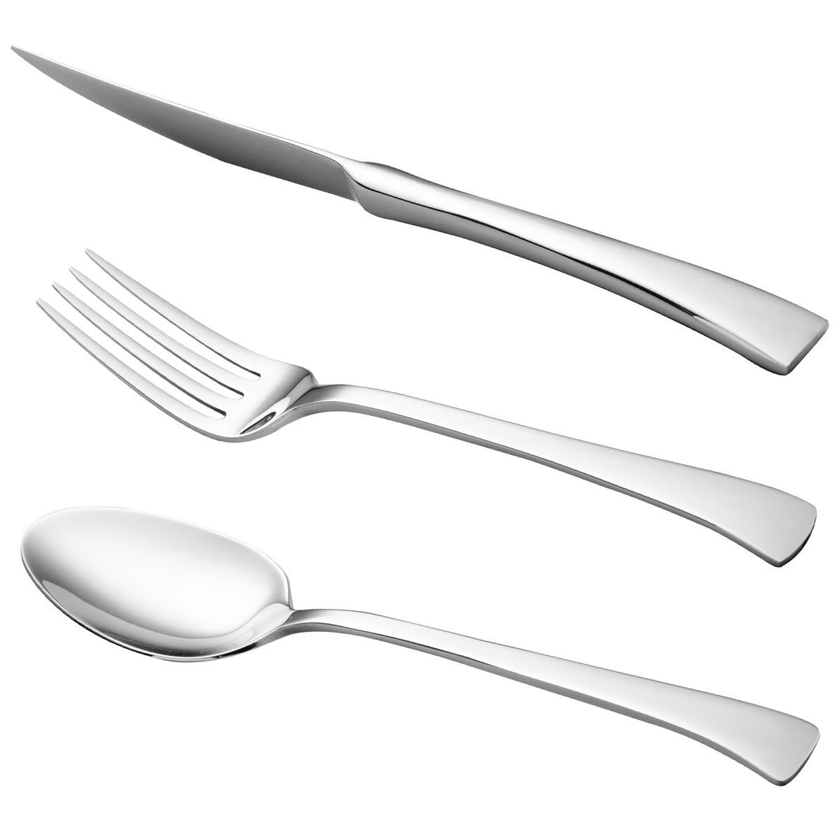 Faqueiro Berna de Aço Inox sem Estojo 101pcs Wolff