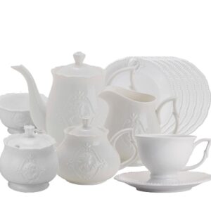 Jogo para Lanche Queen 23pç Porcelana Lyor