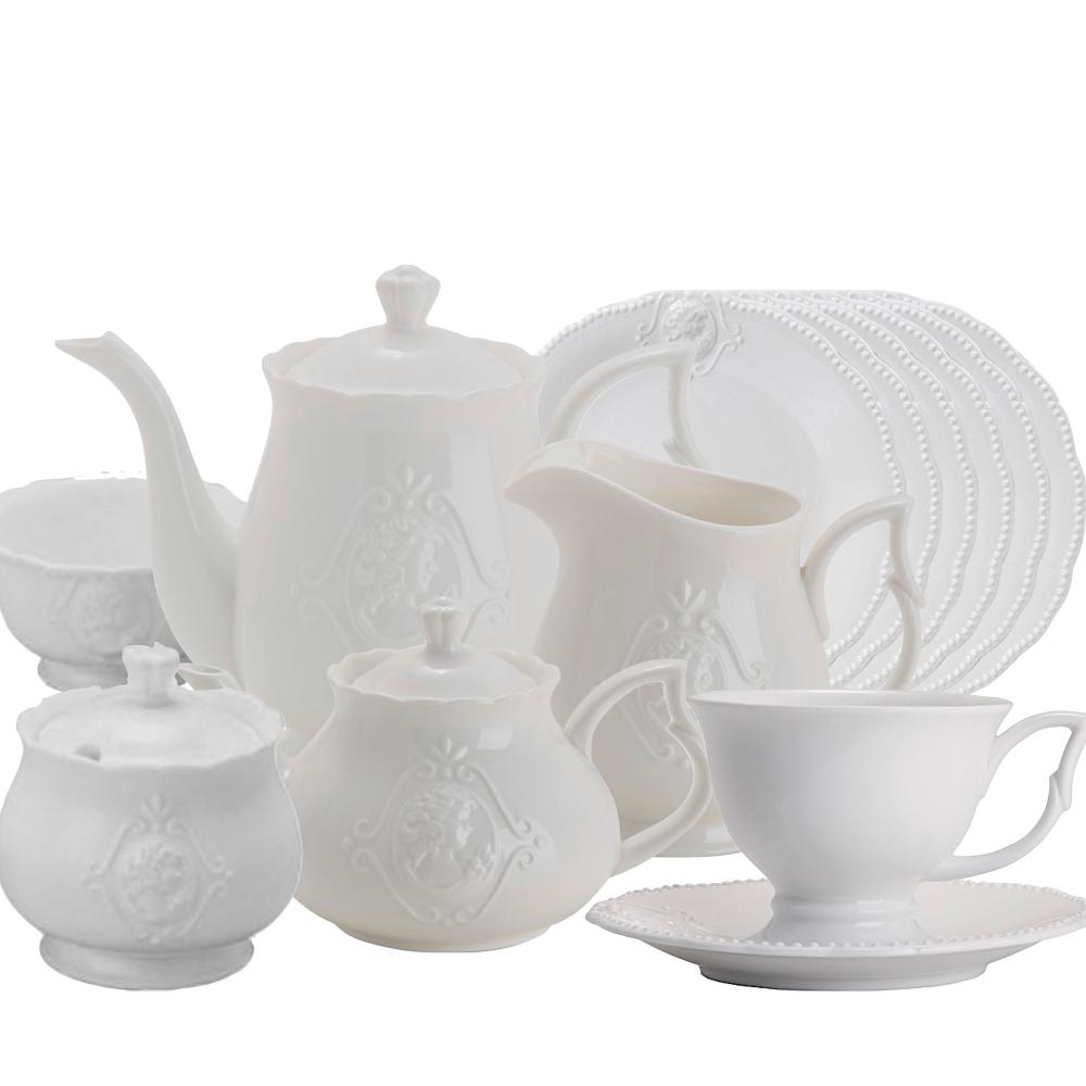 Jogo para Lanche Queen 23pç Porcelana Lyor