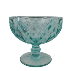 Jogo Taças Sobremesa Diamond Verde Água Lyor