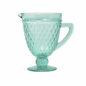 Jarra Bico de Abacaxi Verde Água 1litro Lyor