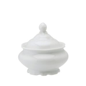 Açucareiro de Porcelana Branco Pomerode 300ml Schmidt