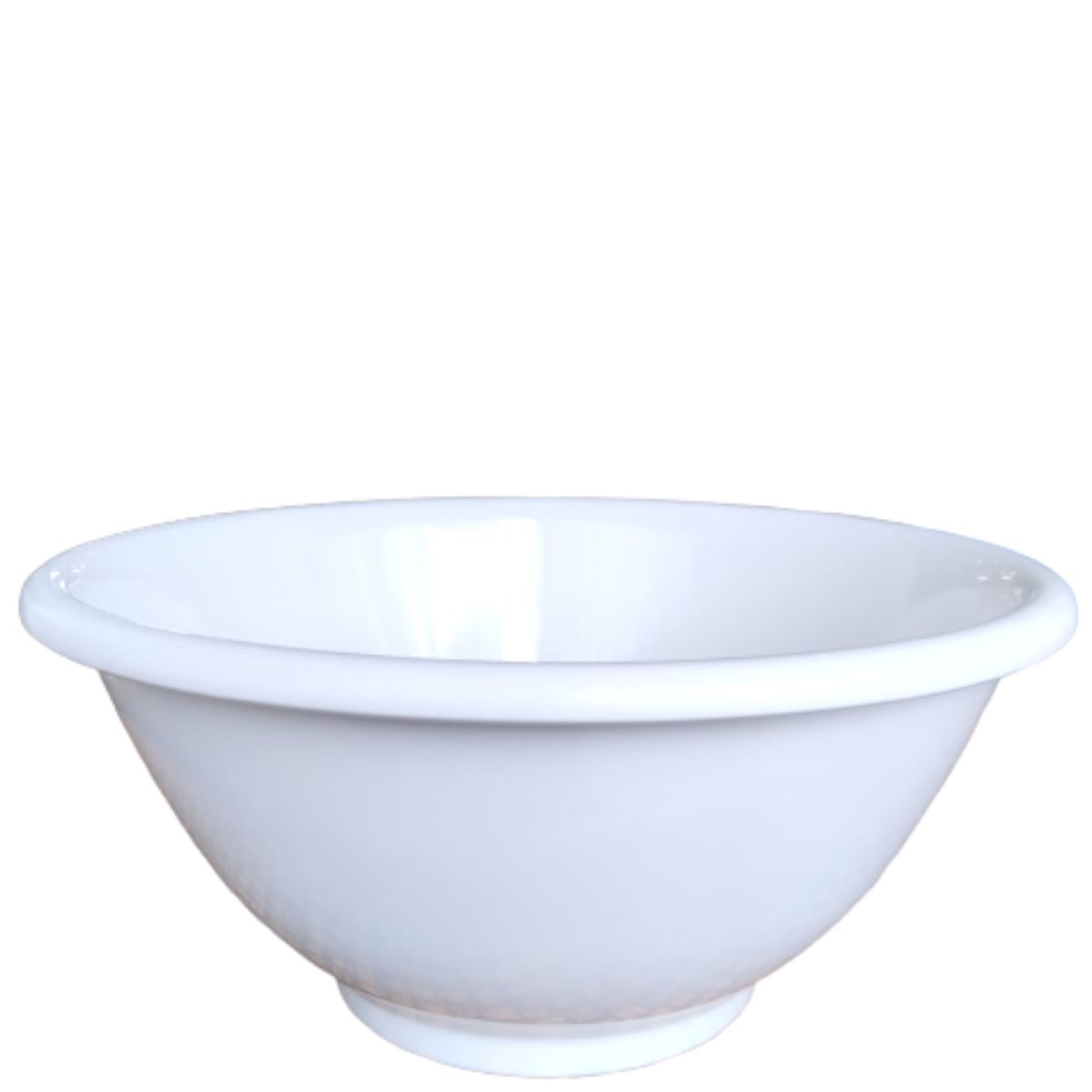 Saladeira Tigela Melamina Branca 28x12cm 3L Hercules