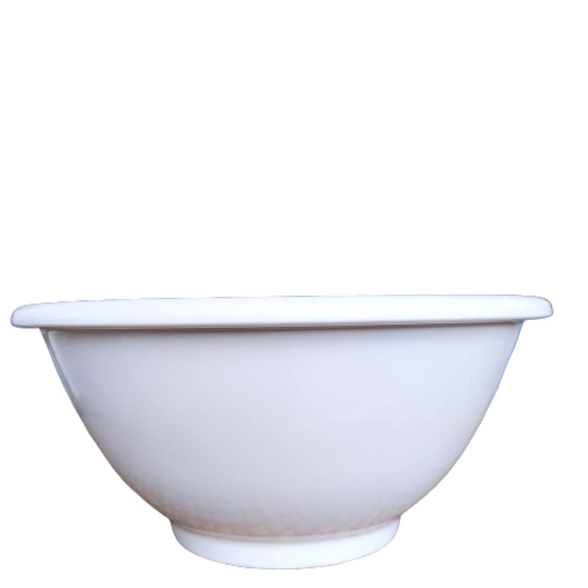 Saladeira Tigela Melamina Branca 28x12cm 3L Hercules - Image 2