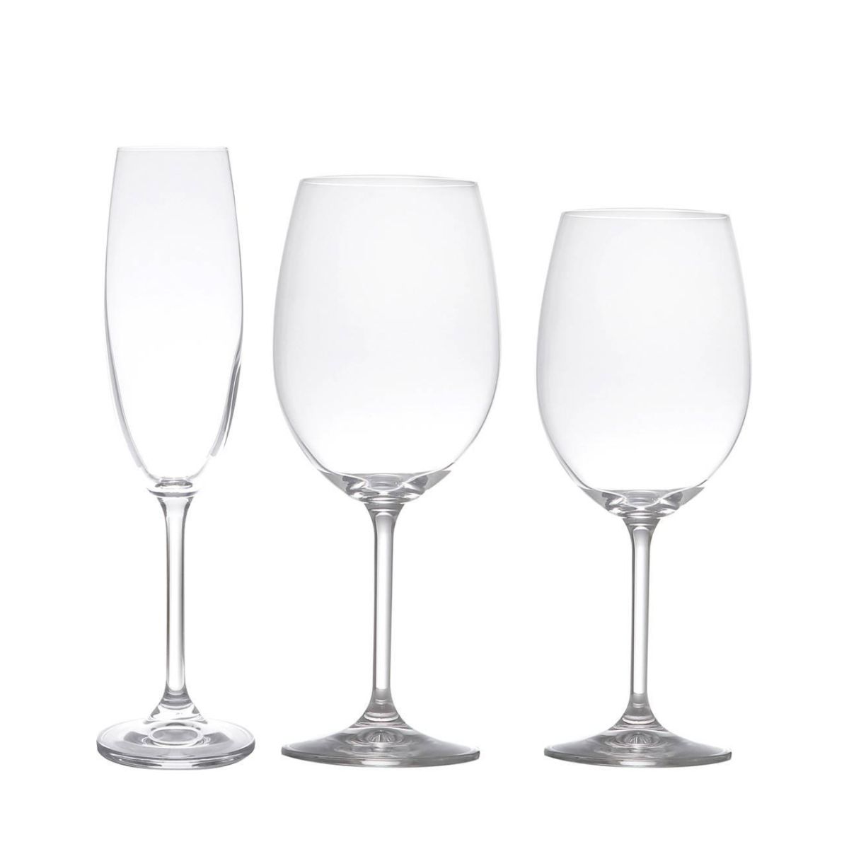 Jogo Taças e Copos Cristal Ecol Gastro 30un Bohemia Titanium - Image 2