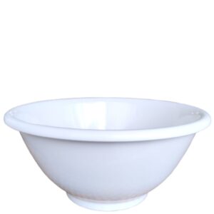 Tigela Saladeira Melamina Branca 20x10cm 1,5 L Hércules