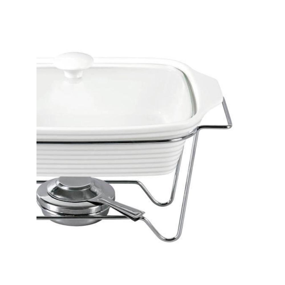 Rechaud Refratário Porcelana 42x25x22cm com Queimador 2,8lts Dynasty - Image 2