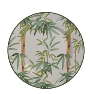 Jogo Pratos Sobremesa Bambu 20cm 6un Alleanza