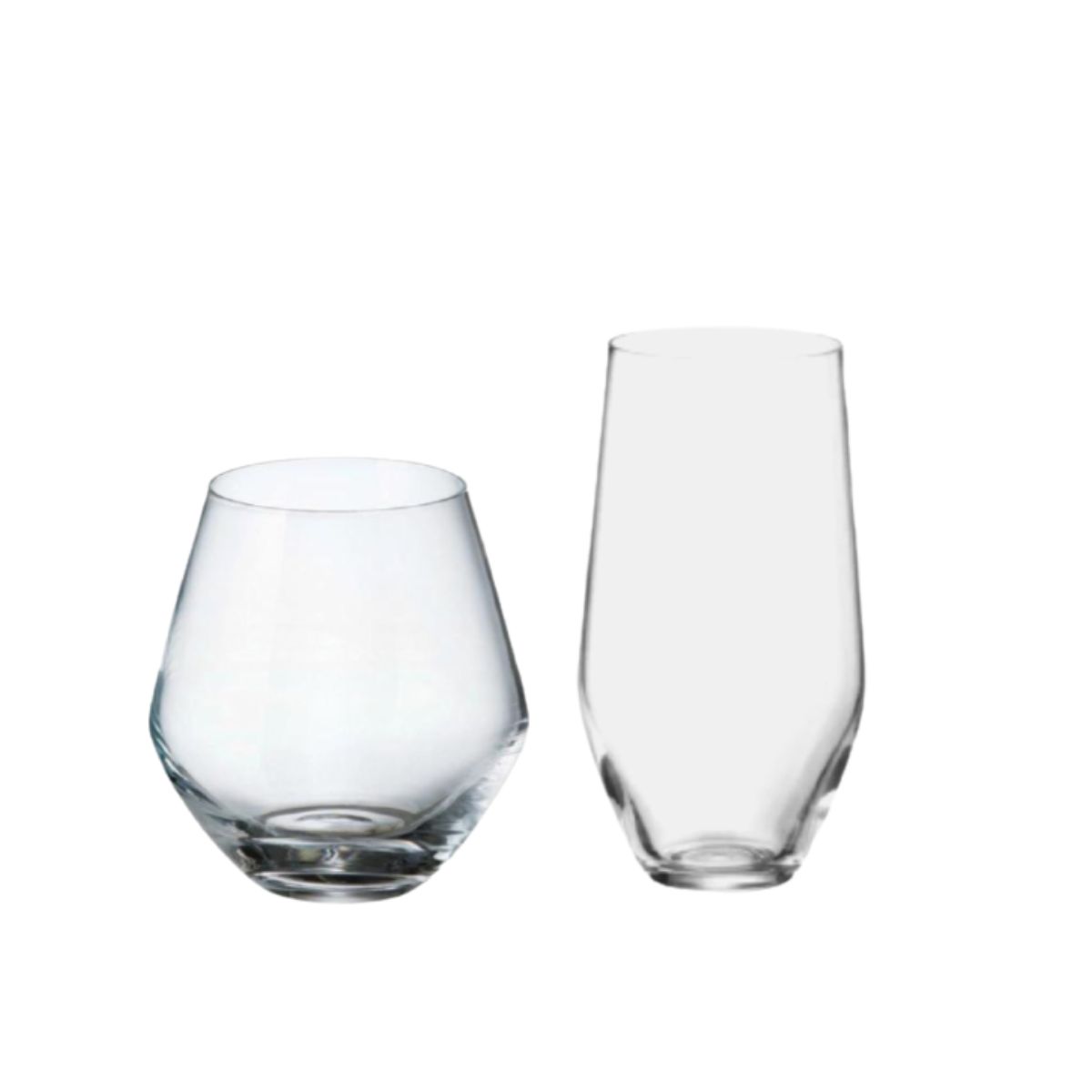 Jogo Taças e Copos Cristal Ecol Gastro 30un Bohemia Titanium - Image 3