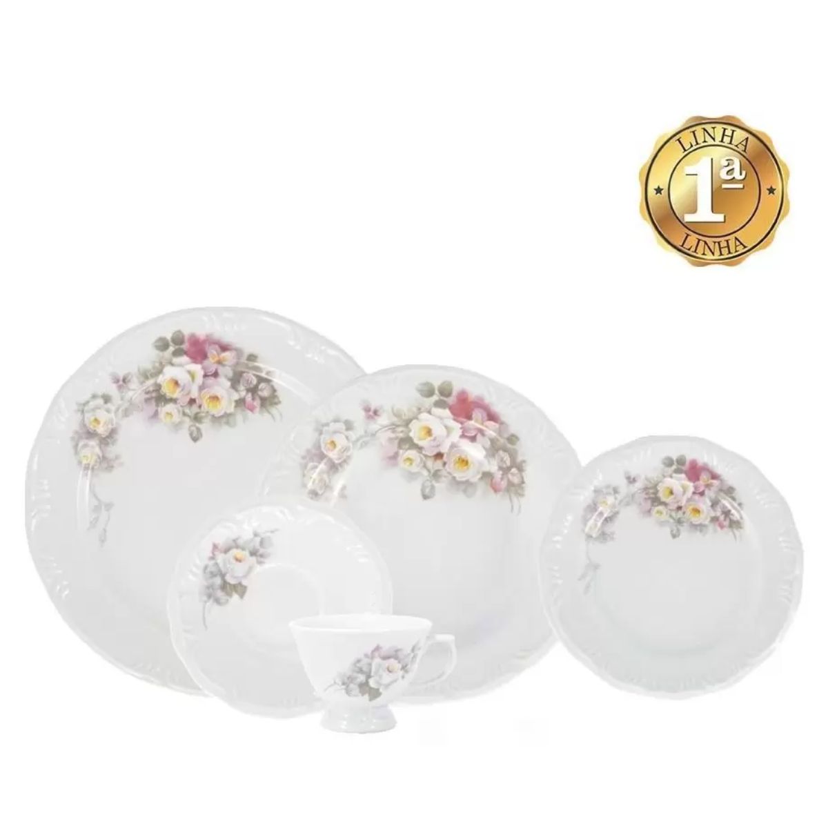 Aparelho de jantar Chá Eterna 30pç Porcelana Schmidt - Image 8