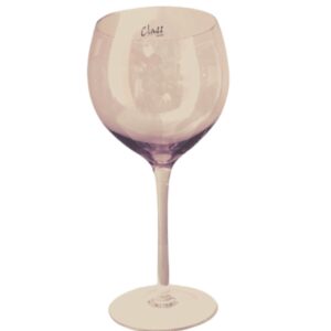 Jogo de Taças para Vinho Vidro Lilás Rose 450ml 6un Class Home