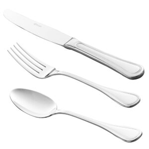 Faqueiro Avalon de Aço Inox sem Estojo 101pçs Wolff